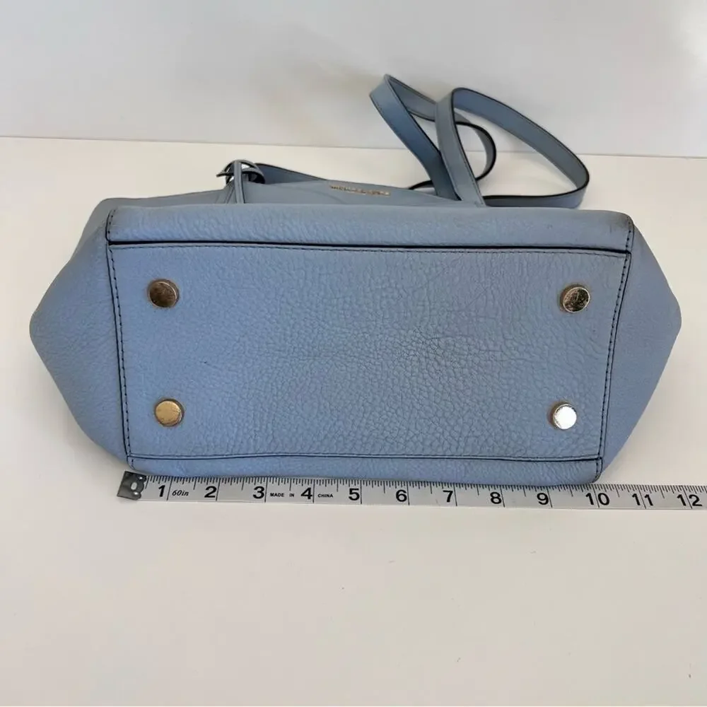 Michael Kors Whitney Pebbled Leather Tote Pale Blue‎